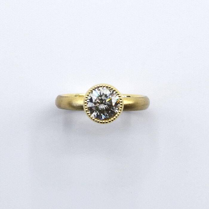 画像6507：ルビーとエメラルド  大振りなメンズのシルバーリング