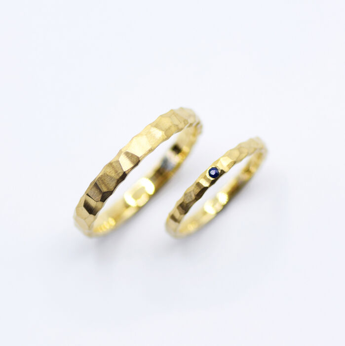 画像7252：Marriage ring ｜Stone ring M01