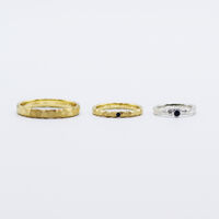 画像7253：Marriage ring ｜Stone ring M01