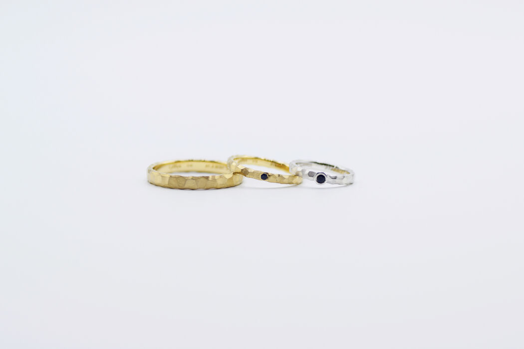 画像7254：Marriage ring ｜Stone ring M01