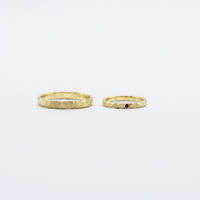 画像7255：Marriage ring ｜Stone ring M01