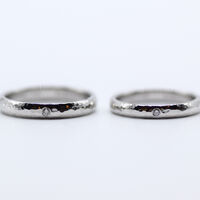 画像7265：Marriage ring ｜Stone ring M01