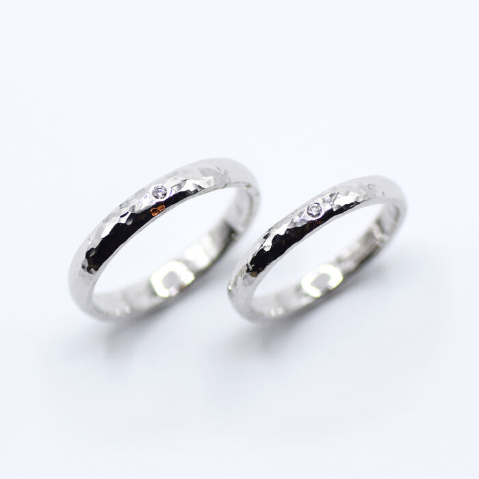 画像7276：Marriage ring ｜Stone ring M01