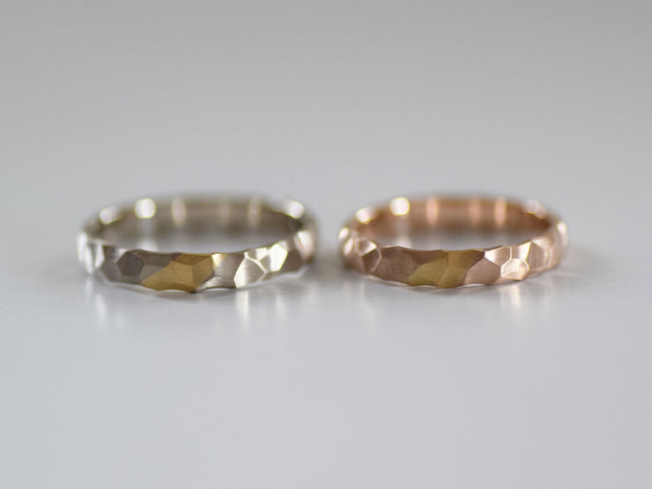 画像7287：MARRIAGE RING｜Sand ring M01