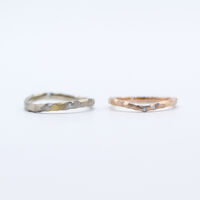 画像7330：Marriage ring ｜Water reflection ring M01