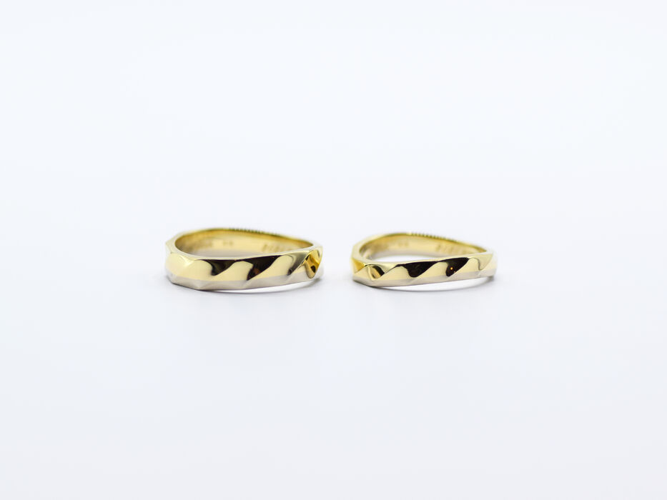 画像7340：MARRIAGE RING｜Stone ring M01