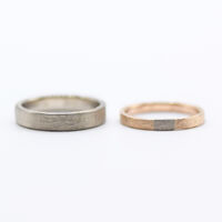 画像7376：MARRIAGE RING｜Sand ring M01