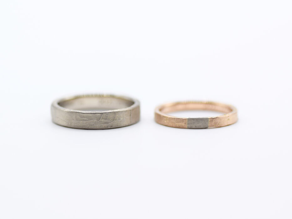 画像7376：MARRIAGE RING｜Sand ring M01