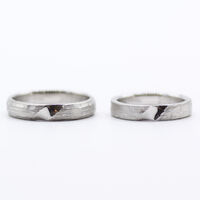 画像7398：MARRIAGE RING｜Sand ring M01
