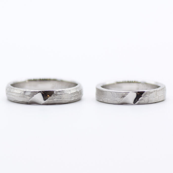 画像7398：MARRIAGE RING｜Sand ring M01