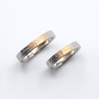 画像7407：MARRIAGE RING｜Sunrise ring M01