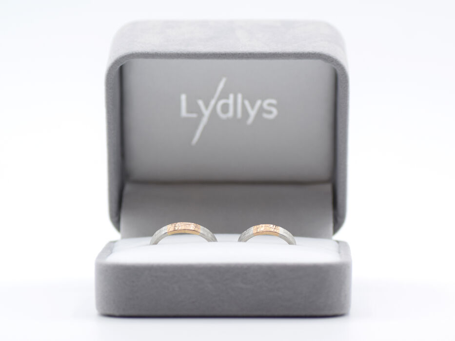 画像7408：MARRIAGE RING｜Sunrise ring M01