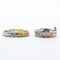 画像7417：MARRIAGE RING｜Sand ring M01