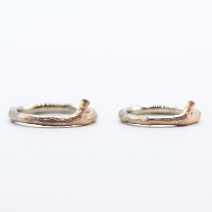 画像7438：MARRIAGE RING｜Sunrise ring M01