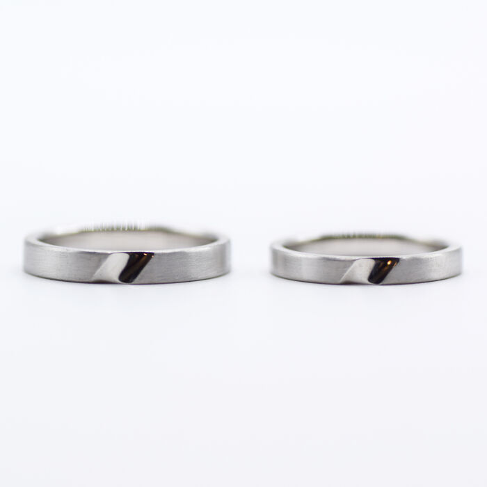 画像7451：MARRIAGE RING｜Sand ring M01