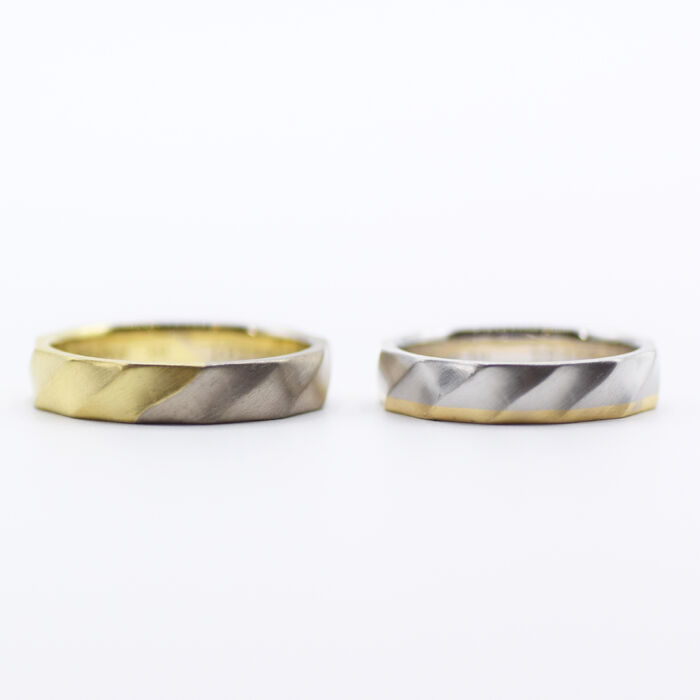 画像7470：MARRIAGE RING｜Sand ring M01