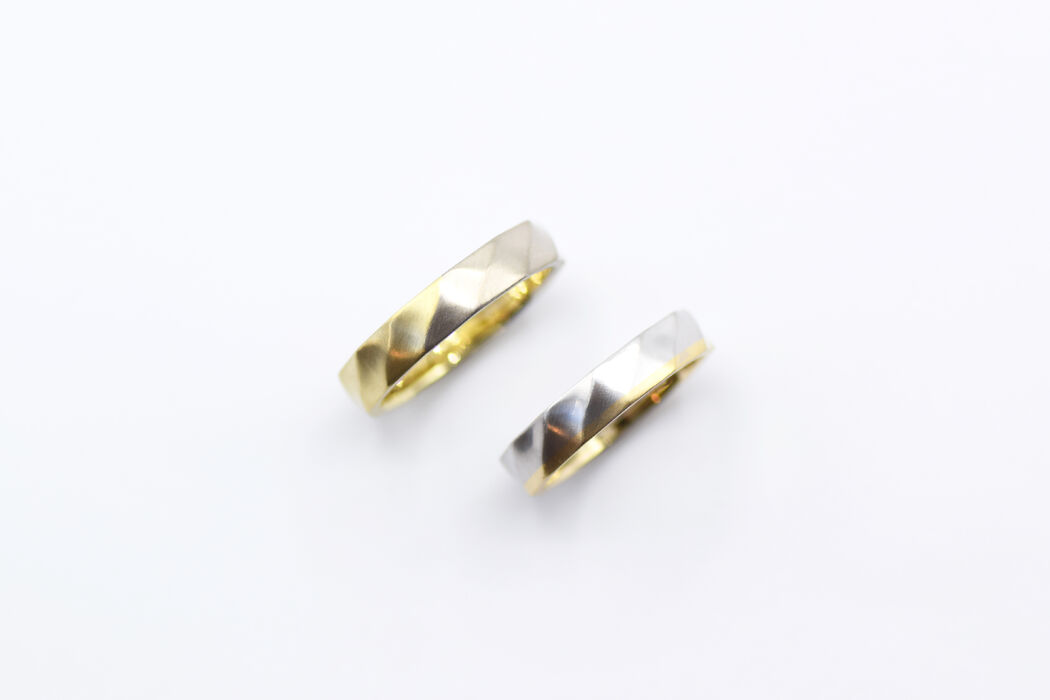 画像7473：MARRIAGE RING｜Sand ring M01