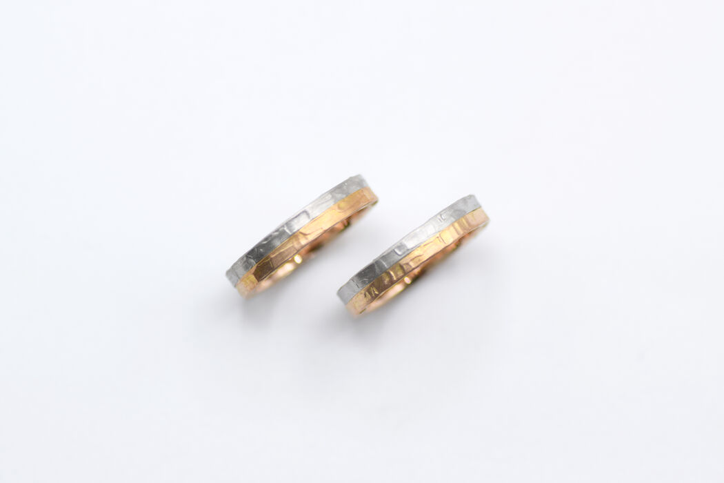 画像7483：MARRIAGE RING｜Sand ring M01