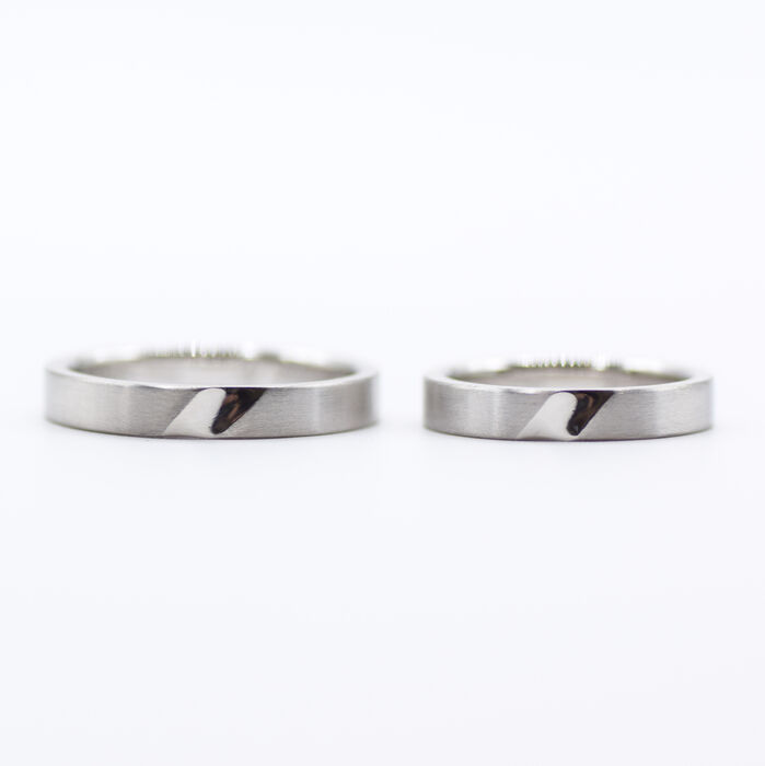 画像7494：MARRIAGE RING｜Sunrise ring M01