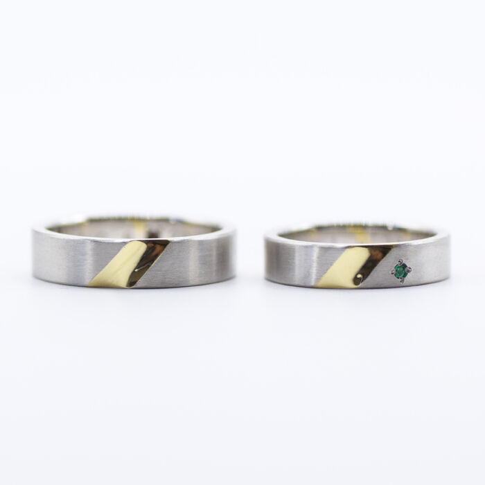 画像7503：MARRIAGE RING｜Branch ring M01