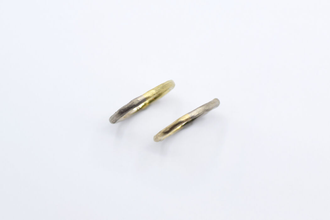 画像7516：MARRIAGE RING｜Moon ring M01