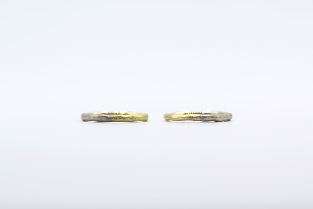 画像7519：MARRIAGE RING｜Moon ring M01
