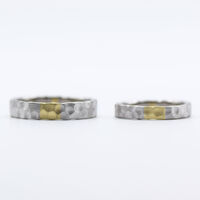 画像7537：MARRIAGE RING｜Moon ring M01