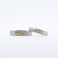 画像7538：MARRIAGE RING｜Moon ring M01