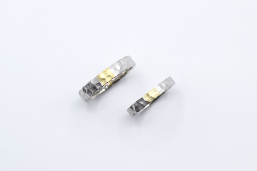 画像7541：MARRIAGE RING｜Moon ring M01