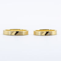 画像7547：MARRIAGE RING｜Sunrise ring M01