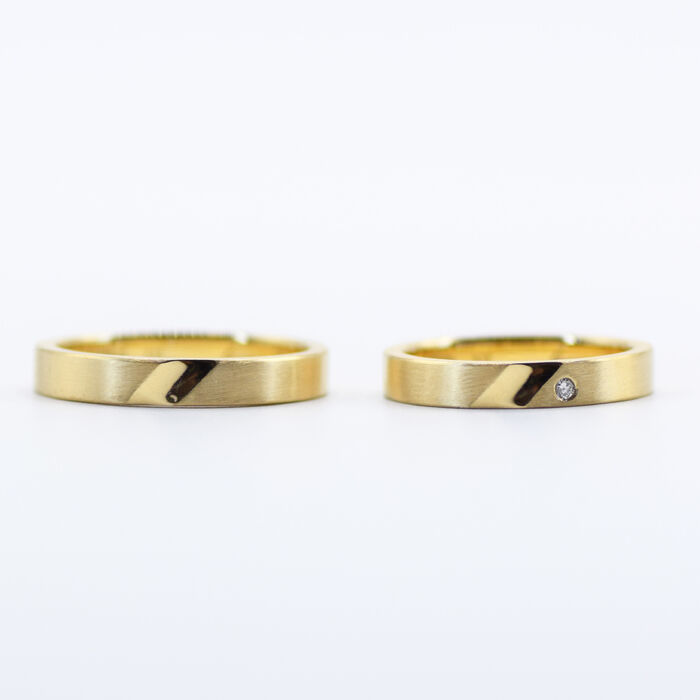 画像7547：MARRIAGE RING｜Sunrise ring M01