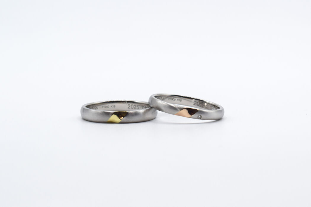 画像7599：MARRIAGE RING｜Stone ring M05