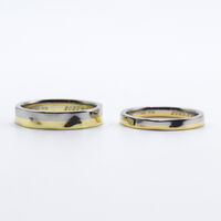 画像7628：MARRIAGE RING｜Aurora ring M01