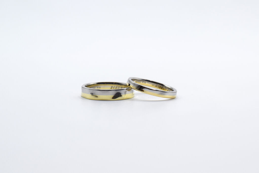 画像7629：MARRIAGE RING｜Aurora ring M01