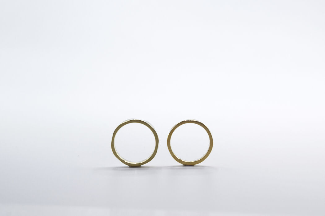 画像7631：MARRIAGE RING｜Aurora ring M01