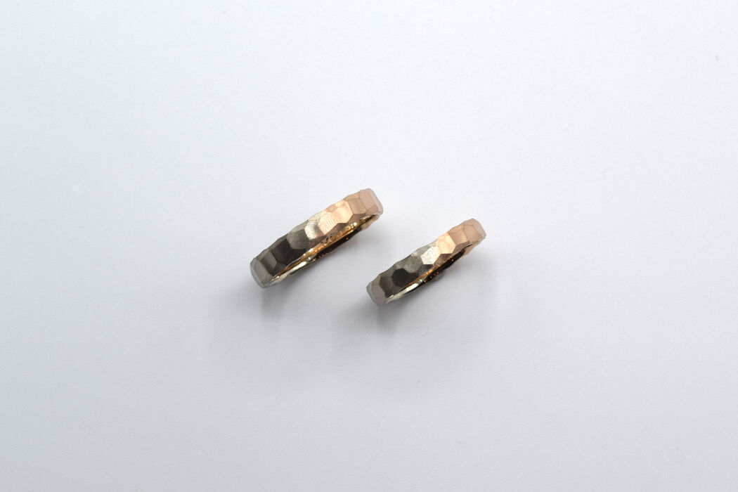 画像7667：MARRIAGE RING｜Aurora ring M01