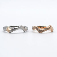 画像7675：MARRIAGE RING｜Aurora ring M01