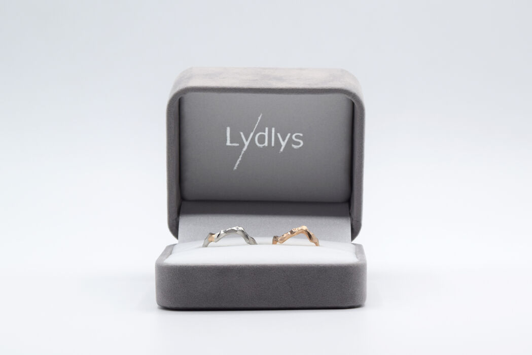 画像7676：MARRIAGE RING｜Aurora ring M01