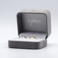 画像7677：MARRIAGE RING｜Aurora ring M01