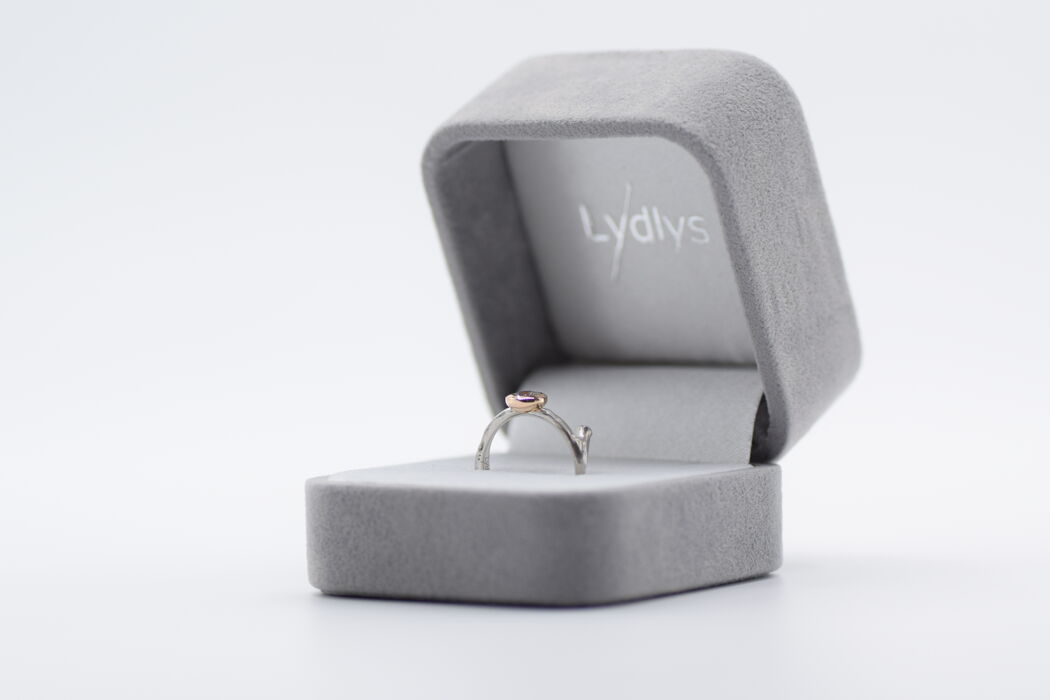 画像7738：ENGAGE RING｜Water reflection engage ring E01