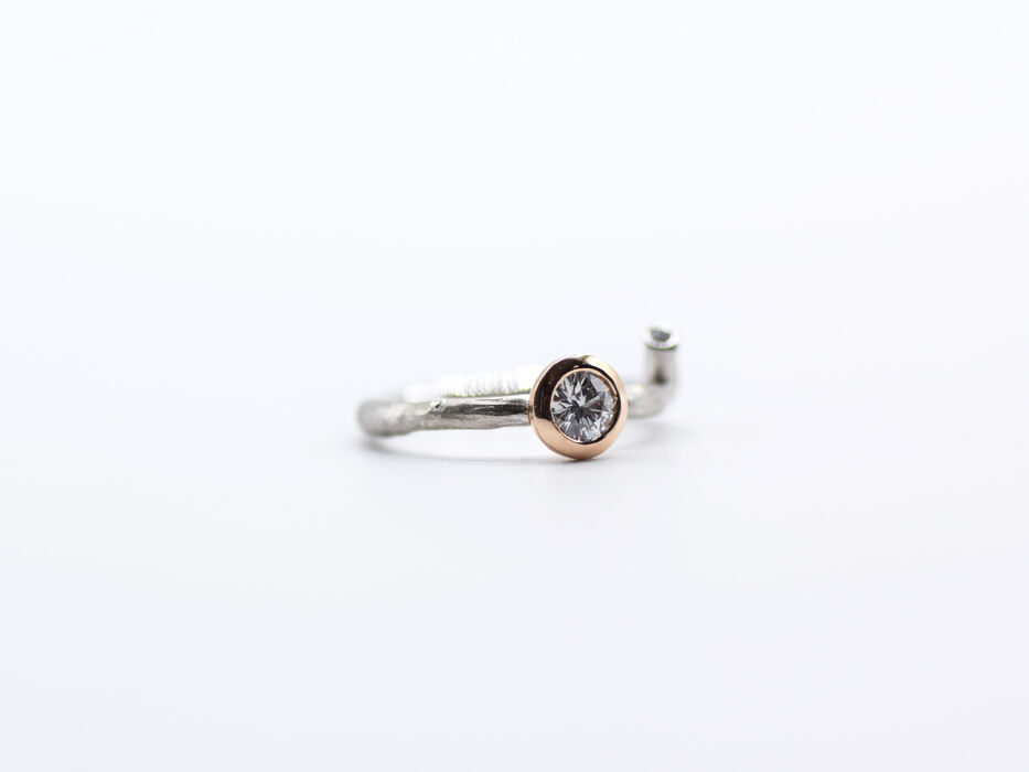 画像7740：ENGAGE RING｜Water reflection engage ring E01