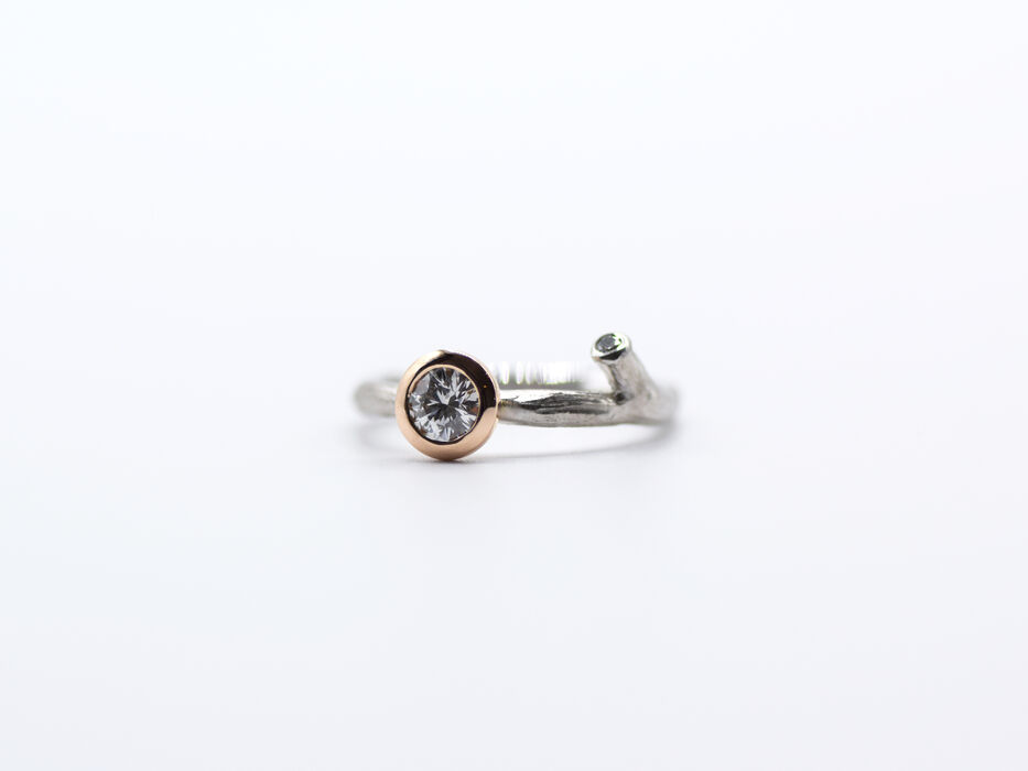 画像7741：ENGAGE RING｜Water reflection engage ring E01