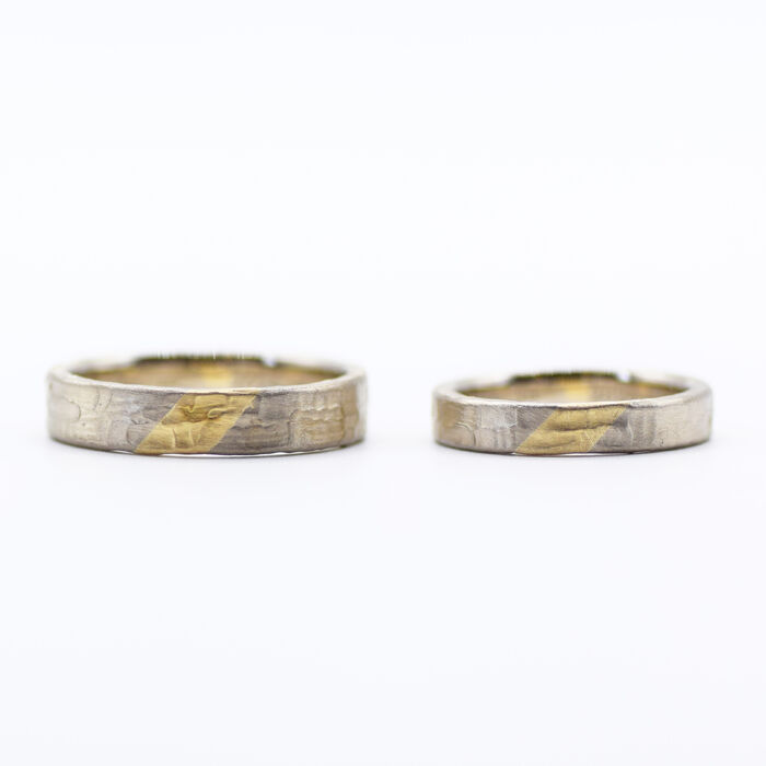 画像7754：MARRIAGE RING｜Aurora ring M01