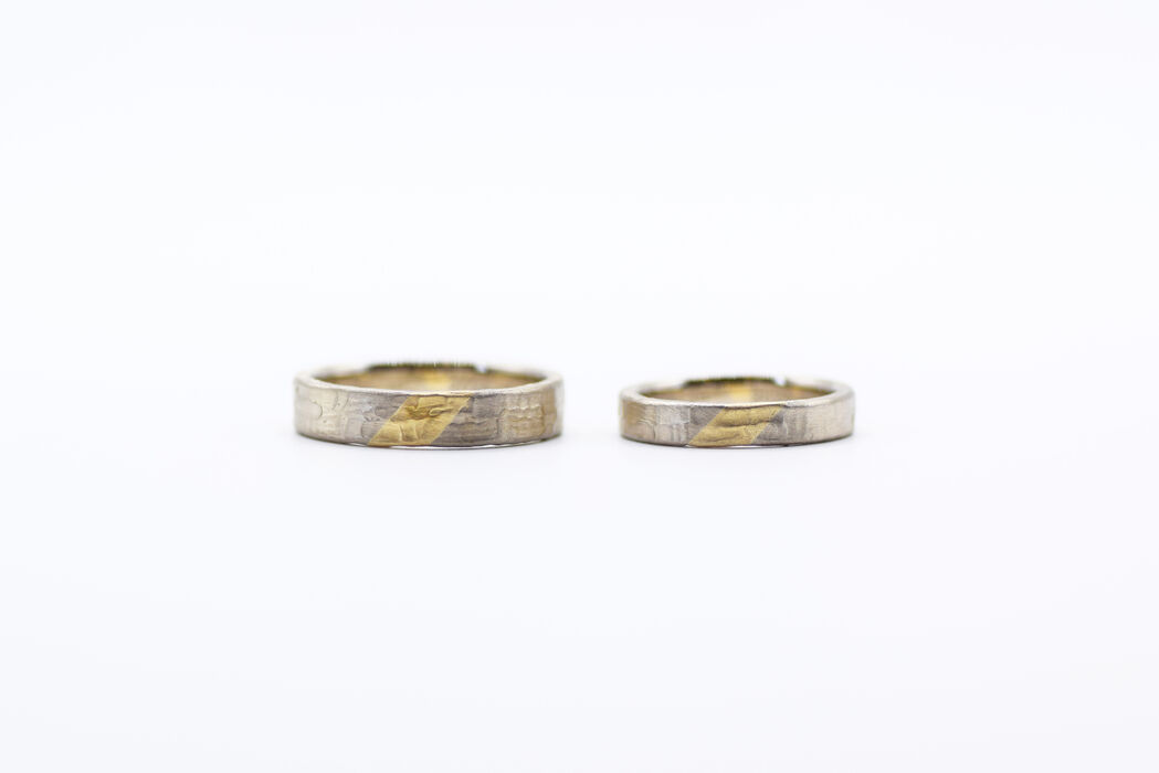 画像7755：MARRIAGE RING｜Aurora ring M01