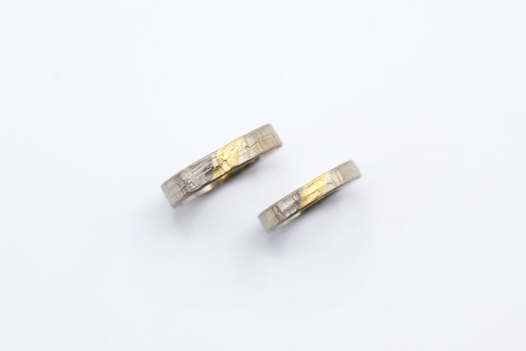 画像7757：MARRIAGE RING｜Aurora ring M01