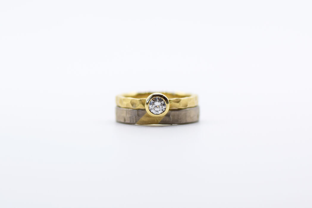 画像7760：MARRIAGE RING｜Aurora ring M01