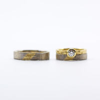 画像7761：MARRIAGE RING｜Aurora ring M01