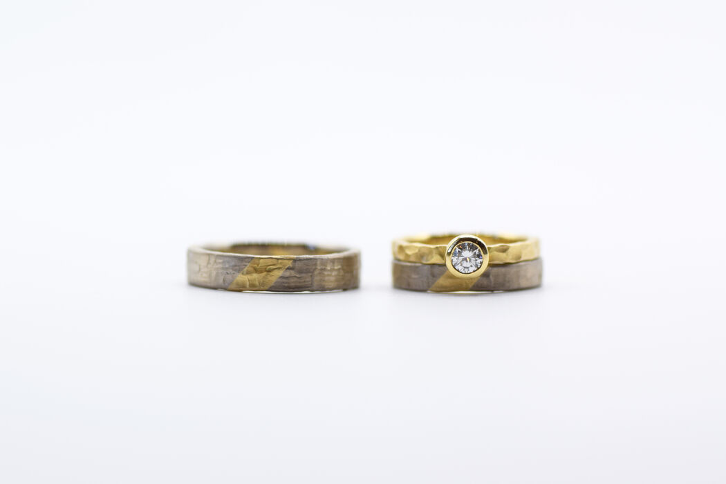 画像7761：MARRIAGE RING｜Aurora ring M01