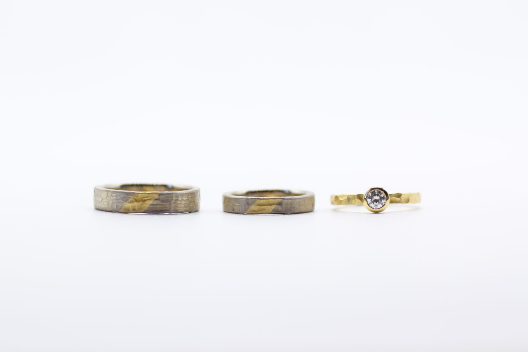 画像7762：MARRIAGE RING｜Aurora ring M01