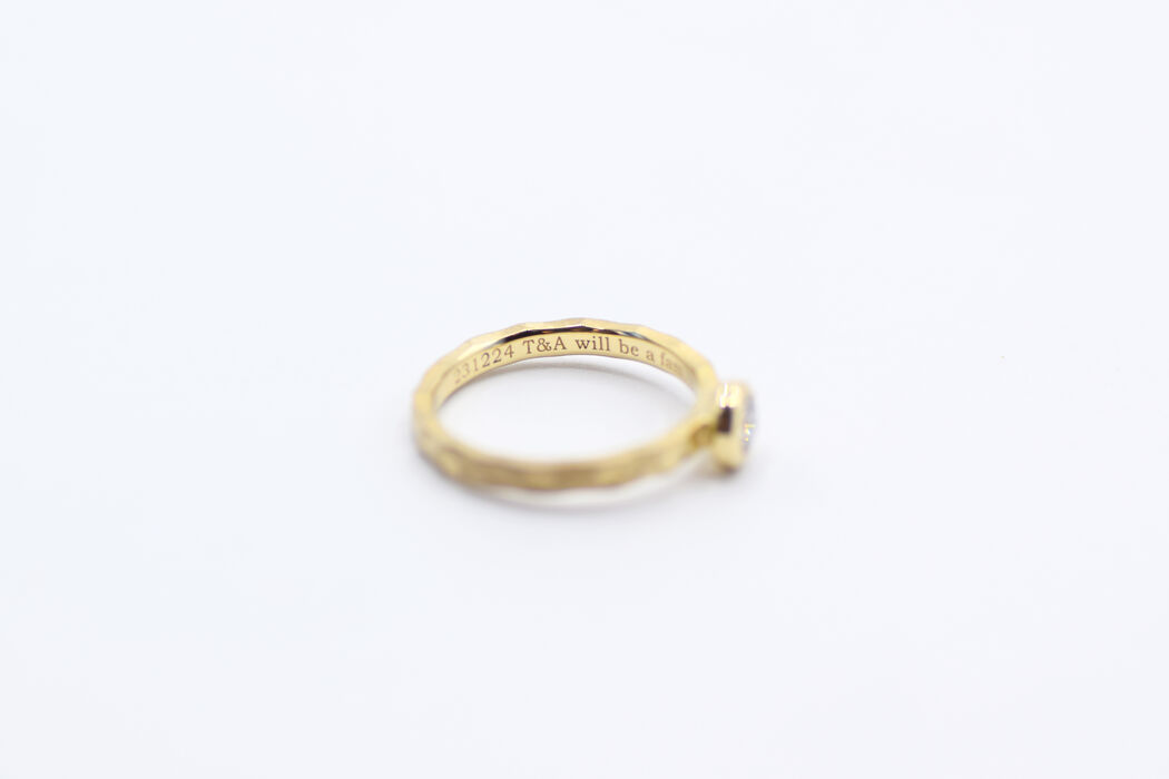 画像7776：ENGAGE RING｜Water reflection engage ring E01